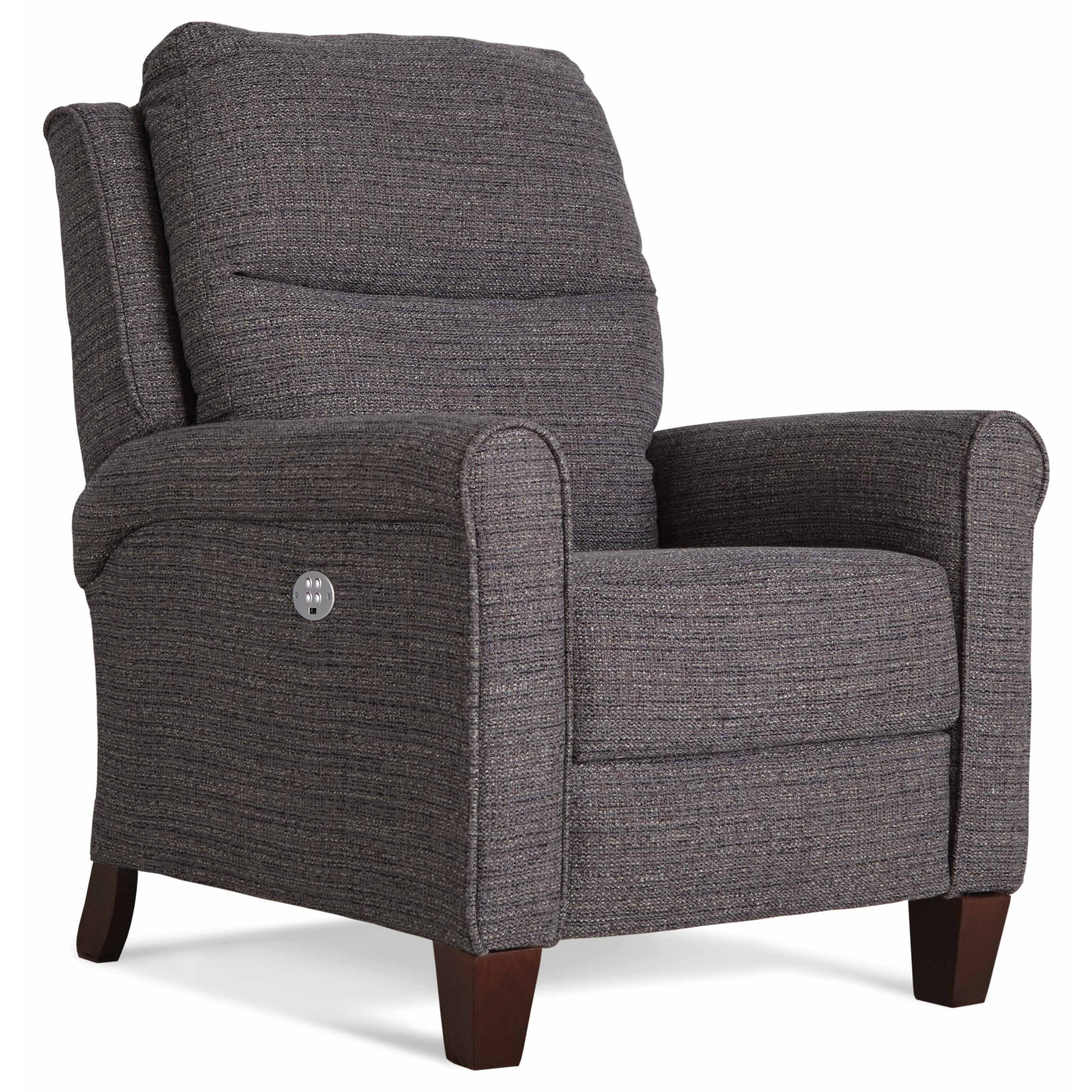 Southern Motion Pep Talk 61628P LUMB Contemporary Power Headrest High Leg Recliner with Lumbar